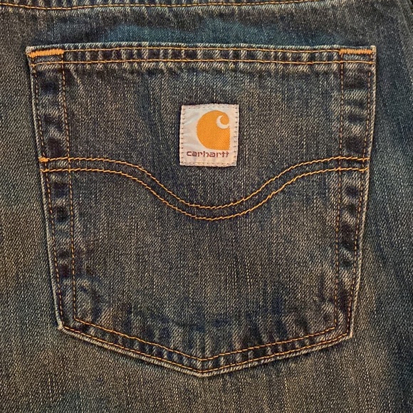 Men’s Carhartt Relaxed Straight 5 Pocket Jean - Picture 6 of 9